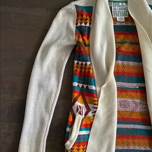 Billabong Aztec Pattern Cardigan